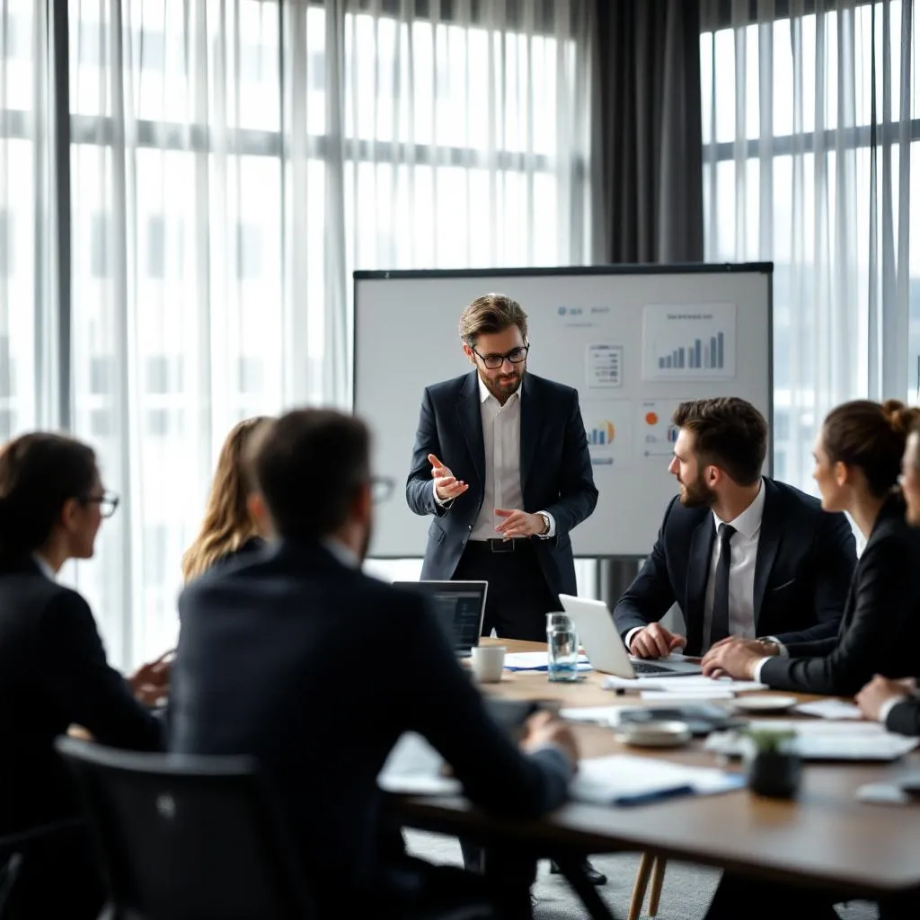 Türkiye'de profesyonel iş toplantısı ve danışmanlık süreci